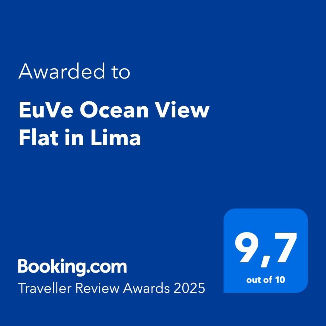Apartament Euve Ocean View Flat In Lima Zewnętrze zdjęcie
